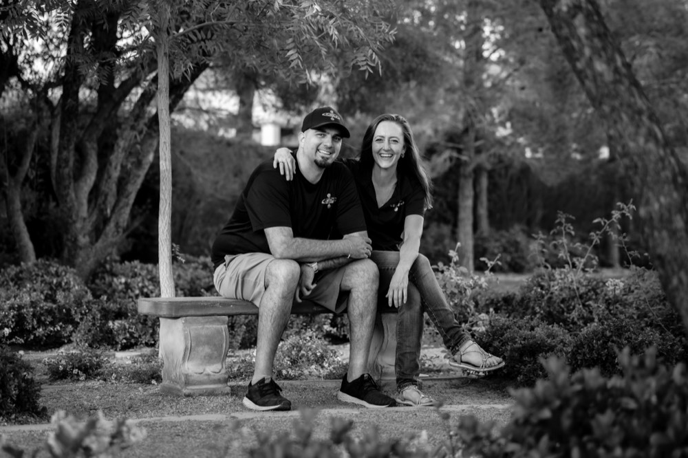 Pete Foldes and his wife Jordan